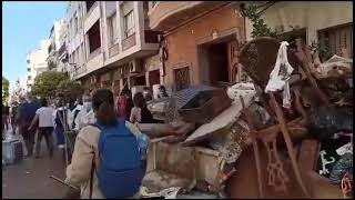 La situación en Algemesí Valencia doce días después de las inundaciones [upl. by Otero]