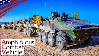 Americas New Amphibious Combat Vehicle in Action 2022 [upl. by Acila]