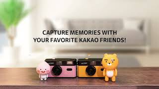 Introducing Kakao Friends Reusable 35mm Film Camera [upl. by Bocaj93]