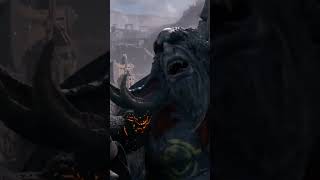 cratos كراتوس أقتل العملاق بضربة واحدة God Of War Ragnarok [upl. by Norej]