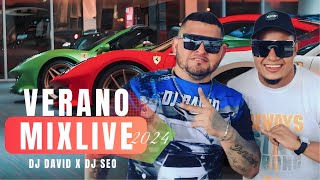 VERANO MIX LIVE 2024  DJ DAVID FT DJ SEO 1ENYOUTUBE ESTRENOS2024 [upl. by Celie887]