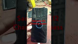 Samsung A12 charjing bypass jumfer whays smartphone viralvideo [upl. by Enyallij255]