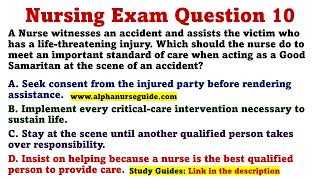 477  Nursing Questions for NCLEX ATI Exit Exam amp Hesi Exit Exam  NCLEX RN  NCLEX PN  LPN  LVN [upl. by Lurette]