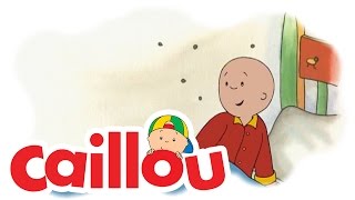 Caillou  Caillou is Afraid in the Dark S01E09  Cartoon for Kids [upl. by Llemij]