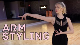 Arm Styling in Latin American Dancing  International Rumba Drills [upl. by Zsolway]