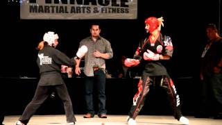 Colbey Northcutt vs Leah Fox  2011 Avalanche Nationals [upl. by Eednac]