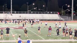 Varsity  WHS Flag Football vs Vista Del Lago  20241014 [upl. by Sahpec]