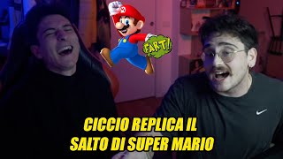 Ciccio replica alla perfezione il salto di SUPER MARIO con il [upl. by Netti]