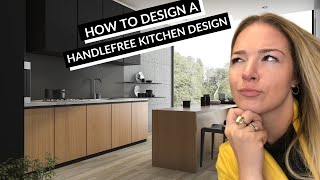 Handsfree Kitchen Design  Handleless Kitchen Ideas with Vero Line by Bellmont Cabinets [upl. by Mountfort784]