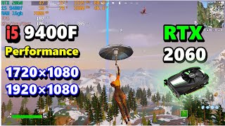 RTX2060×CORE i5 9400FfortniteC5S11920×1080 1720×1080performance modeSoloFPS TESTフォートナイト2024 [upl. by Delly]