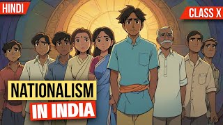 Nationalism in India Class 10 full chapter Animation  Nationalism In India Class 10 One Shot [upl. by Imerej624]