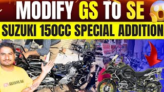 Modify GS To SE  Suzuki 150cc Pakage  Special Addition 2024 [upl. by Natanoy]