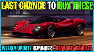 LAST CHANCE To Take Advantage Of This Weeks GTA Online Weekly Update Deals amp Discounts [upl. by Graeme]