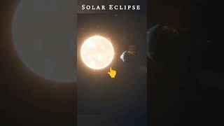 How Solar Eclipse Occurs spacescience shorts [upl. by Michele]