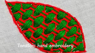 bordados a mano paso a paso 8romanian stitch embroidery puntadas para bordar flores [upl. by Lydie436]