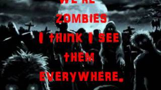 The Lillingtons Zombies Lyrics on Screen [upl. by Kenay]