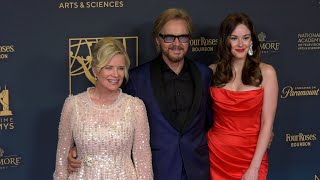 Mary Beth Evans Stephen Nichols Abigail Klein 2024 Daytime Emmy Awards Red Carpet [upl. by Arob]