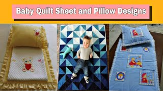 Baby Quilt  Sheet and Pillow Designs  rilli  Faliya [upl. by Narba917]