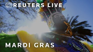 LIVE King of Carnival leads Rex parade during Mardi Gras [upl. by Kenna]