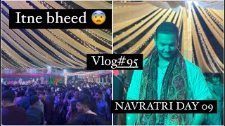 LAST DAY OF NAVRATRI Vlog 95 [upl. by Eyk]