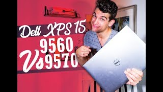 Dell XPS 15 9560 Vs 9570  Whats the Difference [upl. by Orman997]