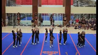 Navarro College Cheer 2024 LARGE COED [upl. by Gnik]