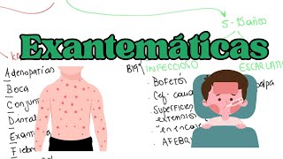 CLAVES para el DIAGNOSTICO DIFERENCIAL de las EXANTEMÁTICAS en PEDIATRÍA [upl. by Haily]