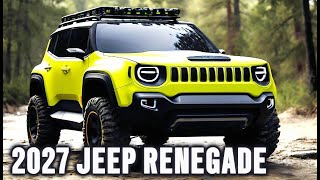 Under 25000  Jeeps Big Comeback  2027 JEEP RENEGADE EV Revealed  What Makes It So Special [upl. by Ulah]