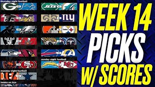 Taylors NFL Week 14 Predictions [upl. by Burtie387]