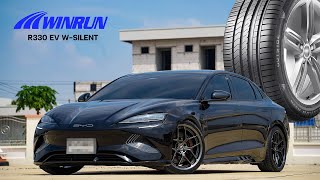 Review​ ยางรถไฟฟ้า​ระดับ​ Premium​ แต่ราคาเข้าถึงง่าย​ WINRUN R330 EV​ WSILENT [upl. by Namyw]