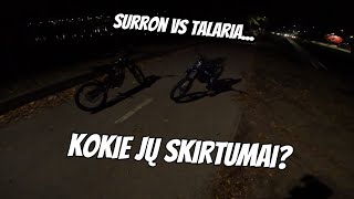 Kurį rinktis Talaria MX4 Sting R vs SurRon – Apžvalga ir skirtumai [upl. by Secilu]