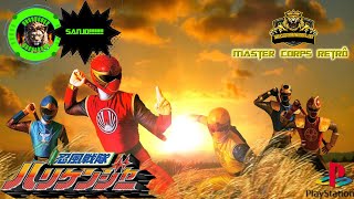 NINJAS DO VENTO MASTER CORPS RETRÔ  NINPUU SENTAI HURRICANGER [upl. by Ayatahs846]