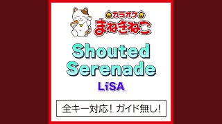 Shouted Serenade 2KEY（カラオケ） Originally Performed By LiSA [upl. by Akla]