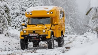 Mercedes G Expeditionsmobil mit Portalachsen im Test [upl. by Sloane]