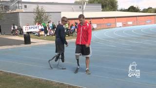 Day 3  Track athletics  2014 IWAS World Junior Games [upl. by Aloise]