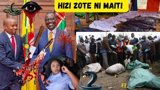 KITHURE KINDIKI NA WILIAM RUTO NYINYI WOTE NI WAUWAJI MUMEUA WATU KENYA SANA NA KU WA ABDUCT [upl. by Certie433]