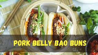 Taiwanese Easy Pork Belly Bao Buns  Recipe HowTo Video [upl. by Setiram88]