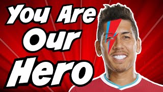 🎵 You Are Our Hero  Bobby Firmino Song Liverpool FC 🎵 [upl. by Sorodoeht]