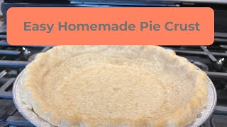 Easiest Pie Crust Recipe Ever [upl. by Ahern]