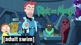 Inside Vindicators 3 The Return of Worldender  Rick and Morty  Season 3  Adult Swim [upl. by Ahsoet]