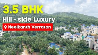 Experience HillSide Luxury at Neelkanth Verraton Manpada Thane West  35 BHK  Resale Flat [upl. by Atinnor]