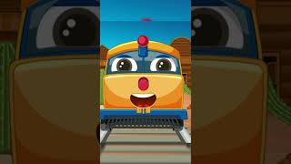 Train Choo Choo Song  The wheels on the bus  Kids songs amp Nursery rhymes shorts [upl. by Rainah]