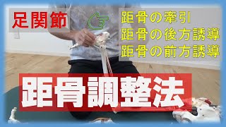 vol61 【足関節可動域制限】筋肉が付着しない骨、距骨の調整法‼ [upl. by Nathaniel]