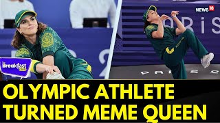 Rayguns Breakdancing Fails to Impress Olympic Athlete Turns Meme Sensation  Olympics 2024 News [upl. by Enneicul]