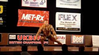 UKBFF FINALS 2010 Heavy Weight Haroldas Dambrauskas [upl. by Loring]