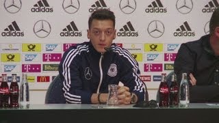 Ozil on Arsenal Wenger and Real Madrid [upl. by Dnomyaw572]