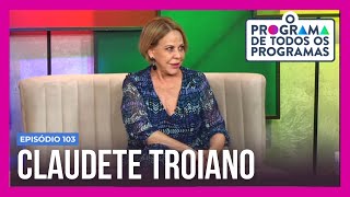 Claudete Troiano relembra trajetórias na televisão rádio e dramaturgia [upl. by Rabbi]