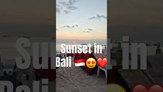 Balis Most Beautiful Sunset  Timelapse 🇮🇩 BaliSunset Timelapse bali sunset SunsetLovers [upl. by Romanas137]