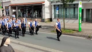 Umzug beim Schützenfest 2024 in Salzkotten [upl. by Gorrono]