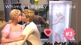 💞 romantic dates 💞  Whimsy Stories EXPANDED Legacy Challenge  Gen 6  Ep 3  Sims 4 [upl. by Pandich430]